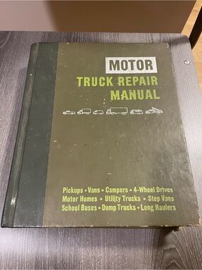 Vintage 1979 Motor Truck Repair Manual All U.S. Makes